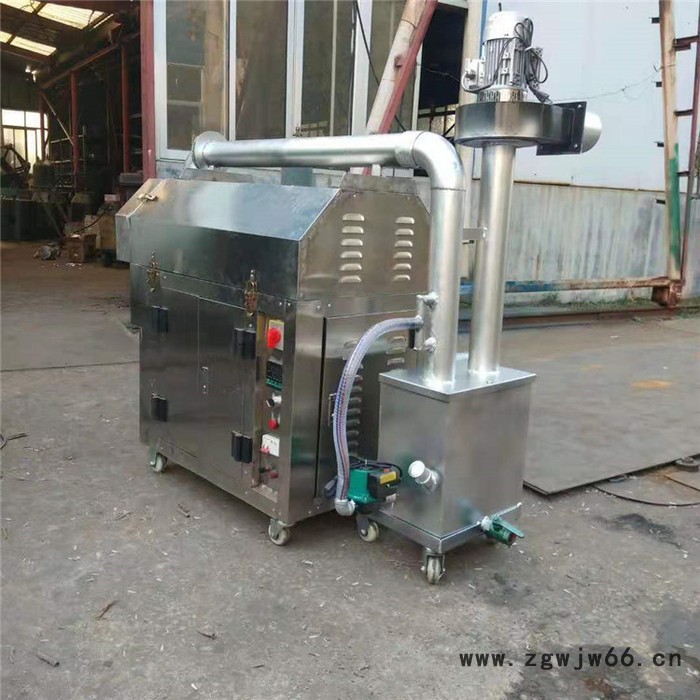 电磁加热滚筒炒菜机 供应滚筒炒货机 大型全自动炒货机图2