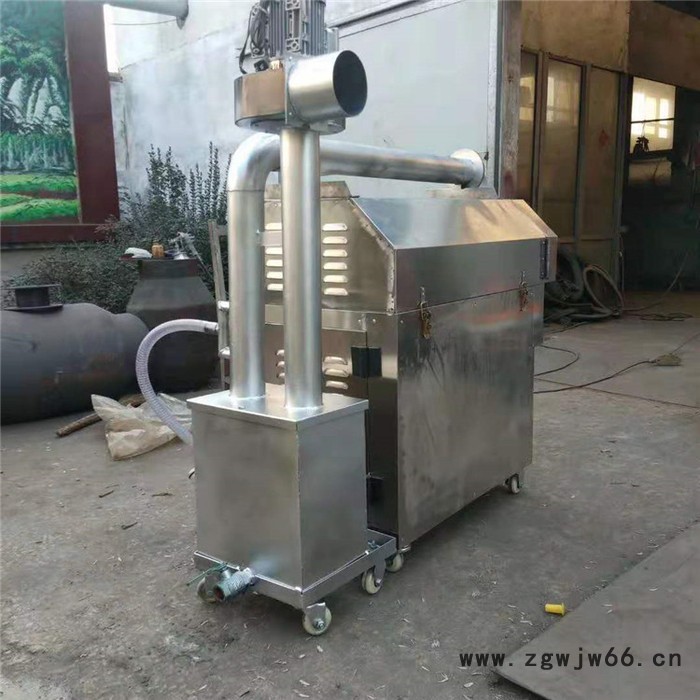 电磁加热滚筒炒菜机 供应滚筒炒货机 大型全自动炒货机图6