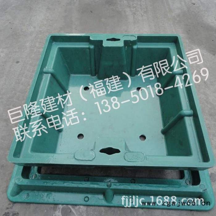 树脂复合材料检查井井盖 600*600方形植草井盖 排水沟盖图3