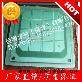树脂复合材料检查井井盖 600*600方形植草井盖 排水沟盖图2