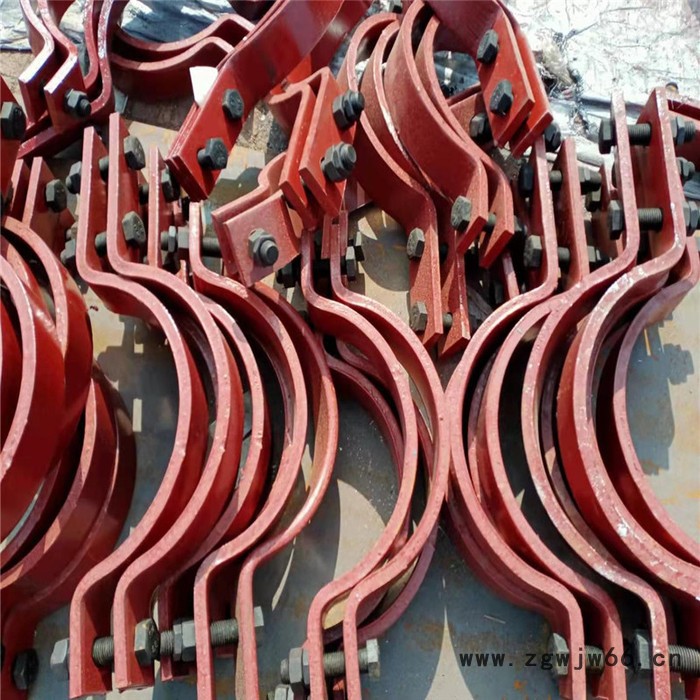 住友管夹厂家管夹 双螺栓管夹 管夹滑动支座 双孔管夹图2