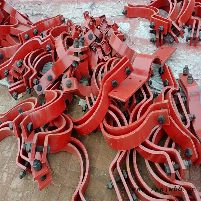 住友管夹厂家管夹 双螺栓管夹 管夹滑动支座 双孔管夹图3