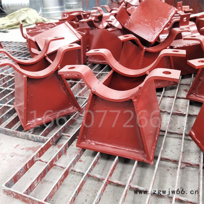 管夹滑动支座 Z4型管夹导向支座 Z5型焊接滑动支座 Z3型管夹滑动支座图2