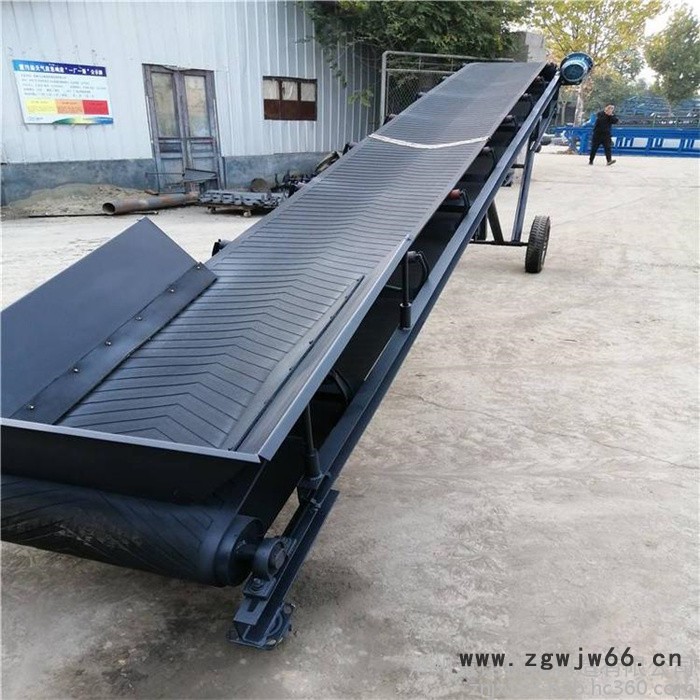 重诺 物料皮带输送机 滚筒式皮带输送机图2