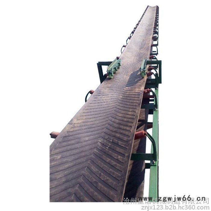 重诺 物料皮带输送机 滚筒式皮带输送机图3