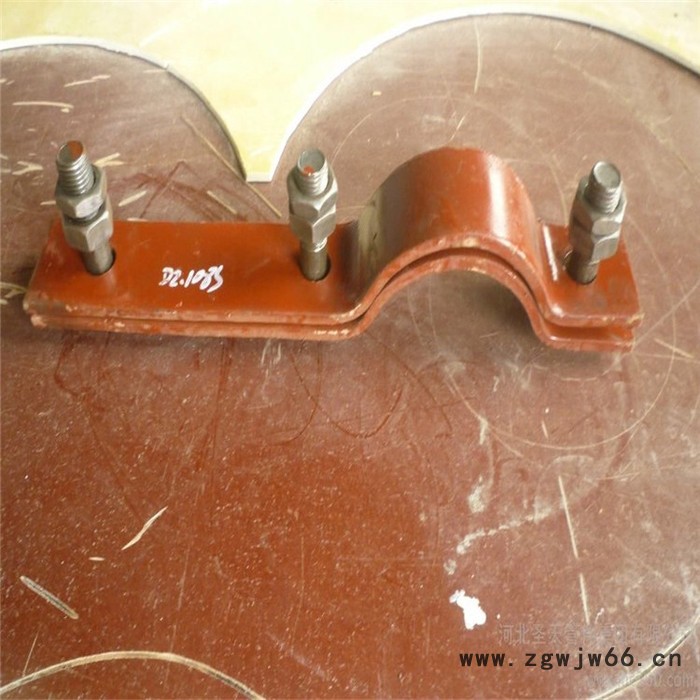 支吊架 固定导向支架 管道支吊架 管夹支座图5