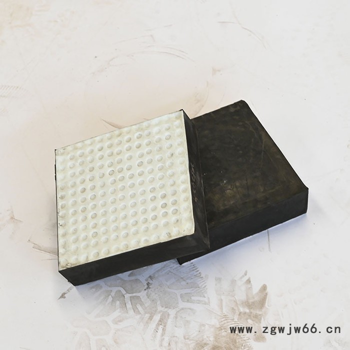 桥梁板式橡胶支座 打孔橡胶支座 管夹滑动支座 瑞海 厂家批发图3