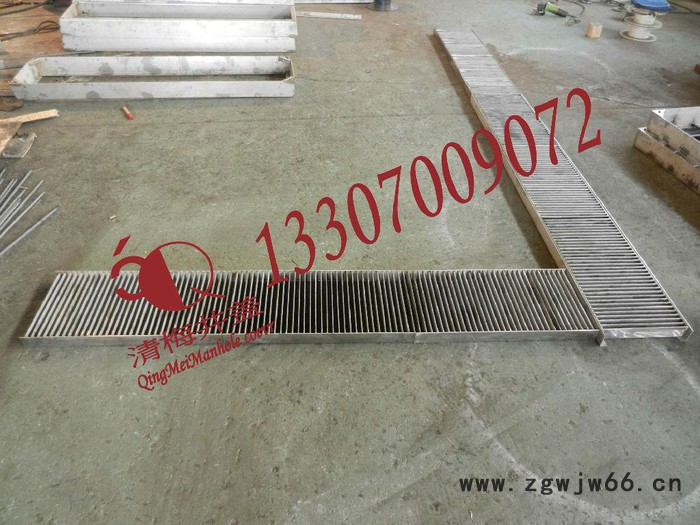 清梅不锈钢盖板、隐形井盖、排水沟盖板、下水道井盖、电力井盖图6