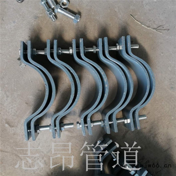 长管夹 保冷管夹   志昂管道 扁钢管夹图5