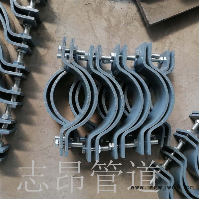 长管夹 保冷管夹   志昂管道 扁钢管夹图4