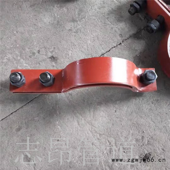 长管夹 保冷管夹   志昂管道 扁钢管夹图3