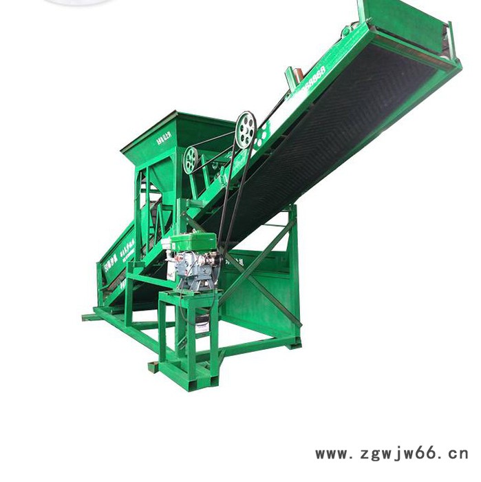 叁梦50型 加重筛沙机 滚筒筛沙机 型号齐全 厂家定做各型号筛沙机图2