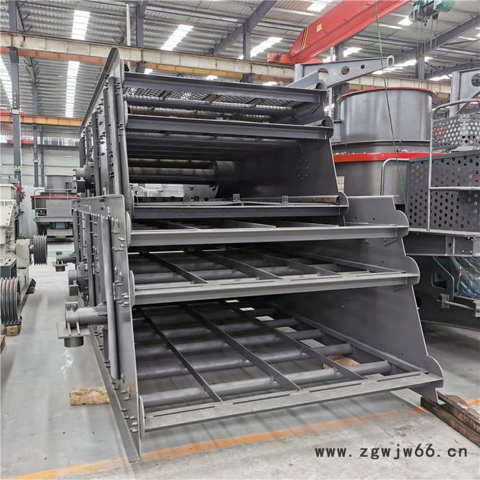 震动筛 正一机械 大型滚筒震动筛沙机 生产厂家图5