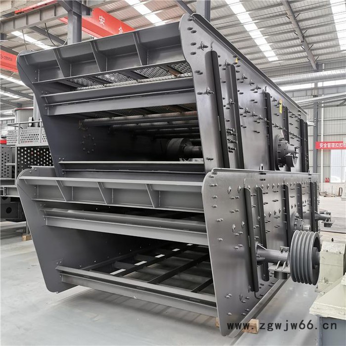 震动筛 正一机械 大型滚筒震动筛沙机 生产厂家图3