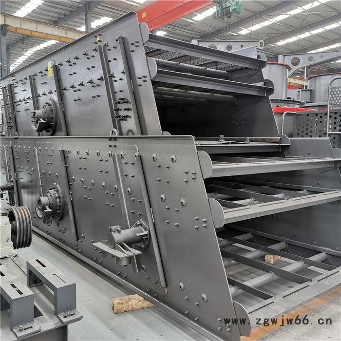 震动筛 正一机械 大型滚筒震动筛沙机 生产厂家图4