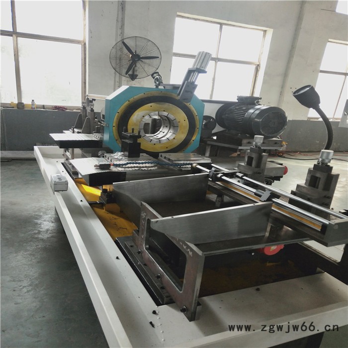 实心轴打中心孔机 输送机滚筒镗孔平头倒角 恒兴 量大从优图4