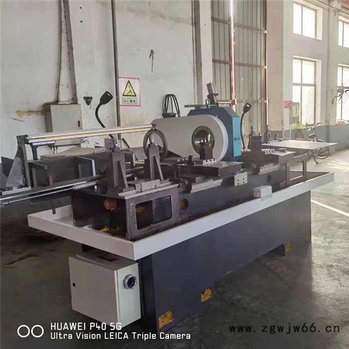 实心轴打中心孔机 输送机滚筒镗孔平头倒角 恒兴 量大从优图5