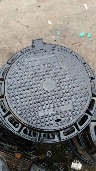 山东鼎盖球墨铸铁井盖,铸铁箅子盖板图4