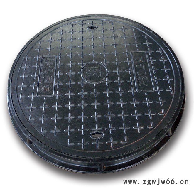 伟亿制造轻型600*40mm 树脂复合圆形井盖图2