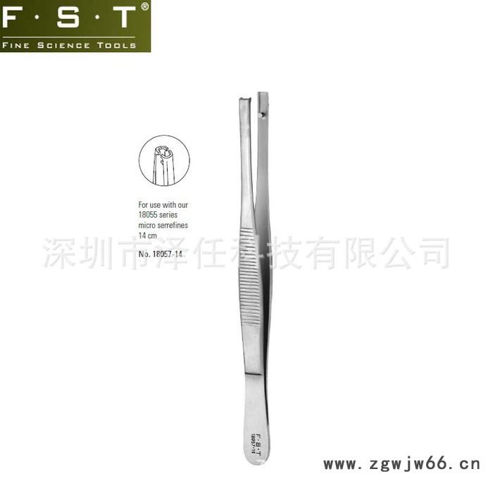 FST血管夹18055-01 微型血管夹 精细血管夹 进口血管夹图3