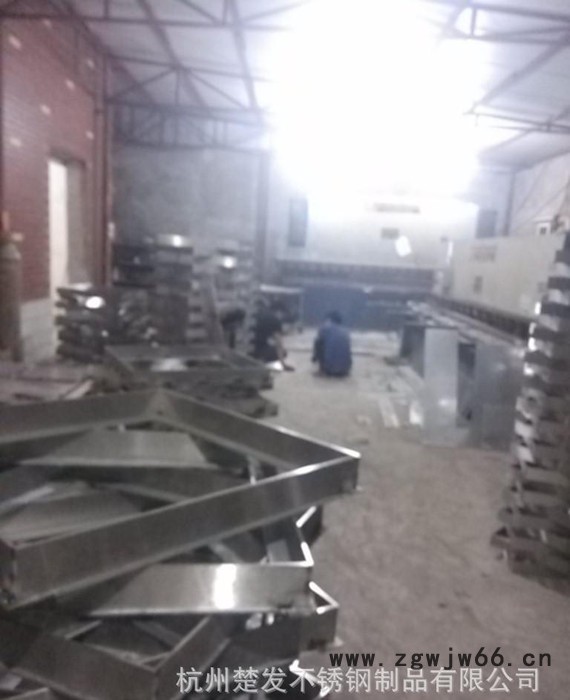 杭州不锈钢护栏扶手门套窨井盖地沟盖支架，图3