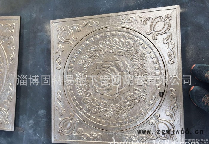 韵秋加工定制** 各种  方形铺装井盖图2