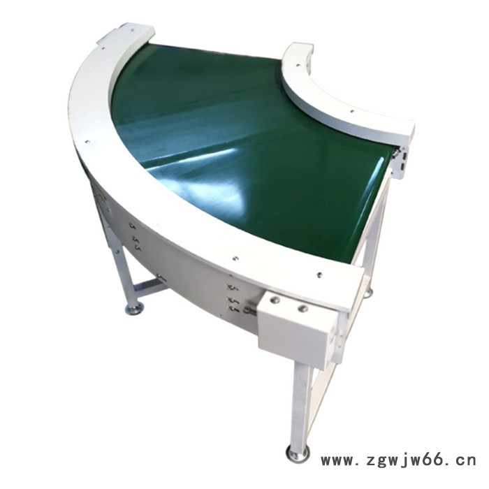 **导轮转弯机90度转弯皮带输送机流水线转弯滚筒输送带图2