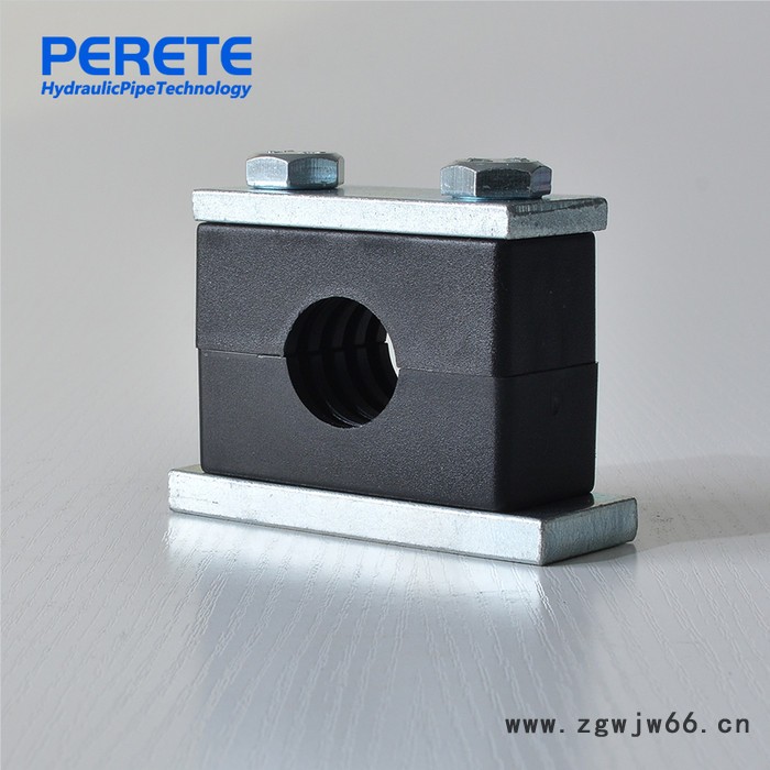 尼龙管夹 黑色聚酰胺液压管夹 油管船用尼龙管夹 尼龙单孔固定管夹图3