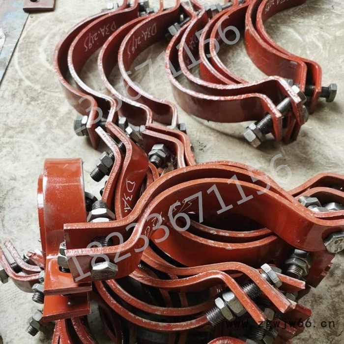 金帆顺DN15-DN2000 管夹  双螺栓管夹  重型双螺栓管夹  性价比高图5