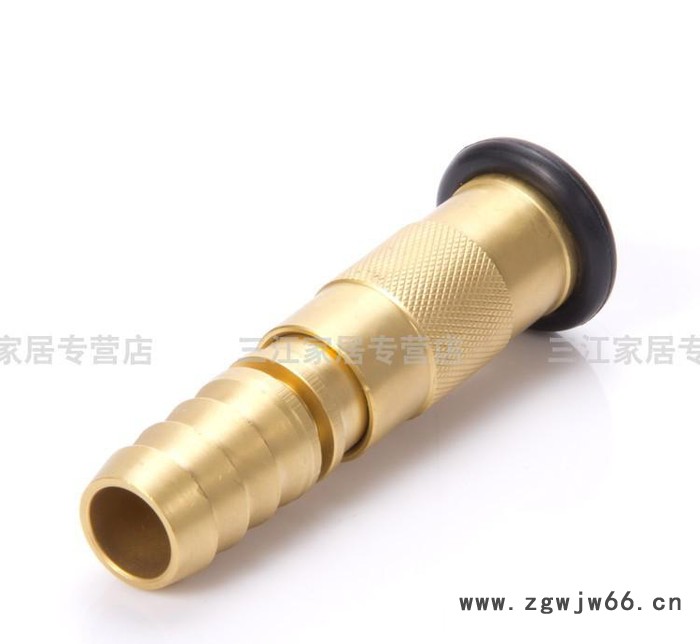 厂家授权 一寸开花直流水枪 消防园艺花园灌溉用 25MM纯铜1寸喷头图3