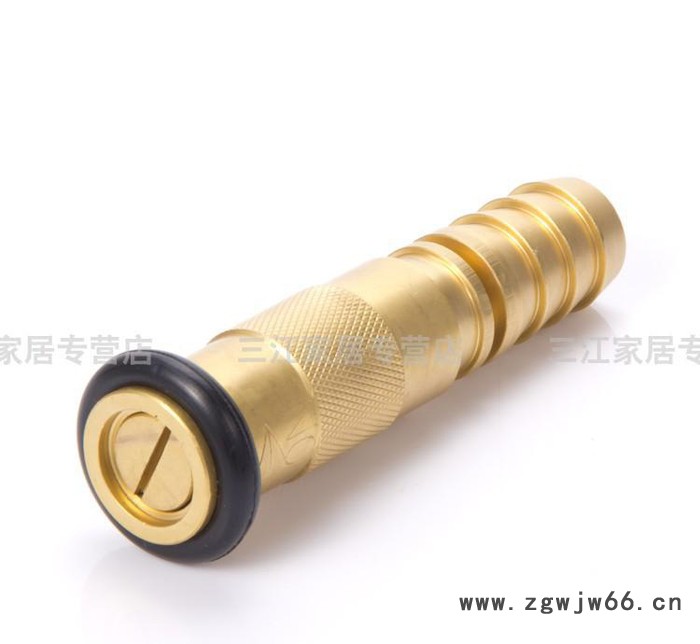 厂家授权 一寸开花直流水枪 消防园艺花园灌溉用 25MM纯铜1寸喷头图2