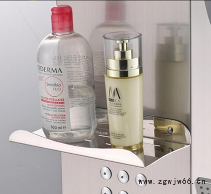 超霸 304不锈钢恒温淋浴屏沐浴屏沐浴器淋浴柱大喷头玫瑰金款图2