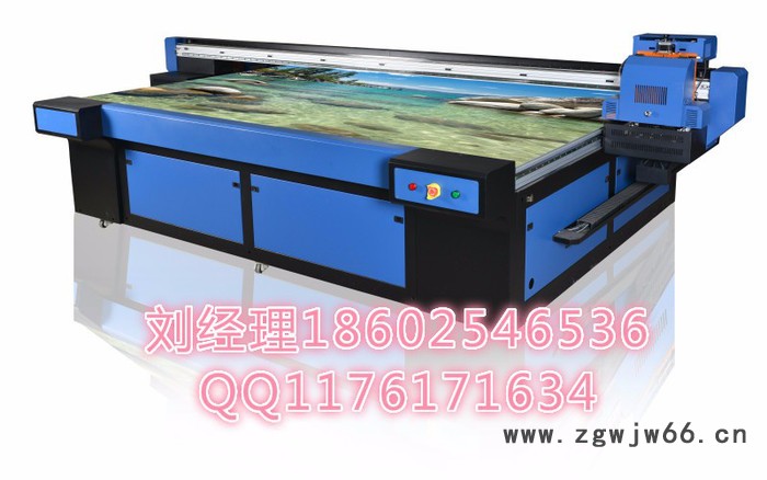 供应南京绘雅数码3020双喷头木塑板UV彩色喷墨打印机 uv平板打印机图2