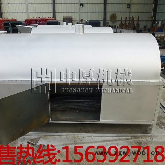 300-500斤滚筒炒货机 多功能大型花生瓜子芝麻板栗大豆炒货机图3