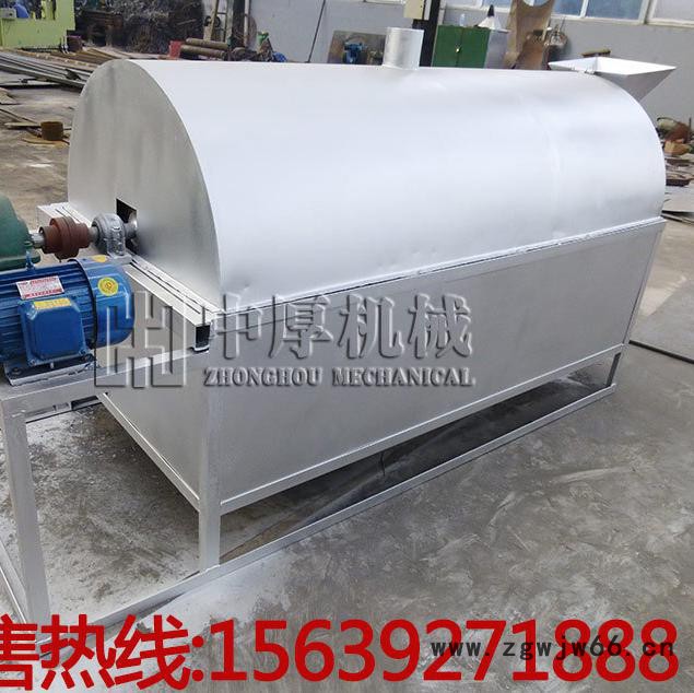 300-500斤滚筒炒货机 多功能大型花生瓜子芝麻板栗大豆炒货机图5