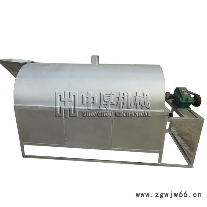 300-500斤滚筒炒货机 多功能大型花生瓜子芝麻板栗大豆炒货机图2