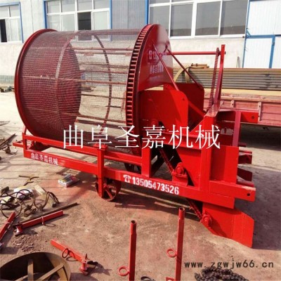 河南滚筒式药材挖掘机加工定做 地黄挖掘机厂家 板蓝根挖掘机生产厂家