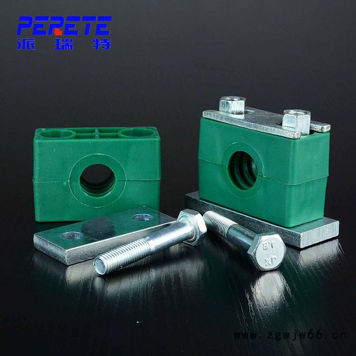 DIN3015液压管夹 液压重型双联管夹 上下双层管夹 重型液压管夹图2