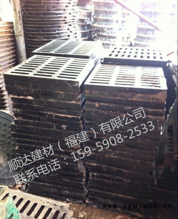 球墨铸铁沟盖 水泥井盖 排水沟盖板 电缆沟盖板电力井盖 树脂图3