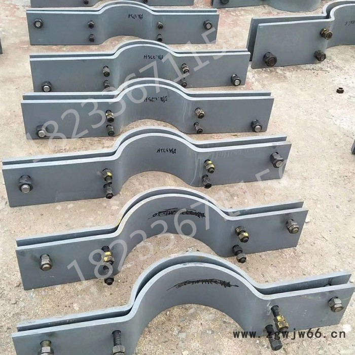 金帆顺  DN15-DN2000 管夹  双孔管夹  三孔管夹 长管夹 可定做尺寸图2