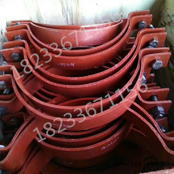 金帆顺  DN15-DN2000 管夹  双孔管夹  三孔管夹 长管夹 可定做尺寸图3