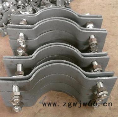 龙江 D10立管管夹 立管管夹 焊接横担 管夹横担  三孔管夹等等图3