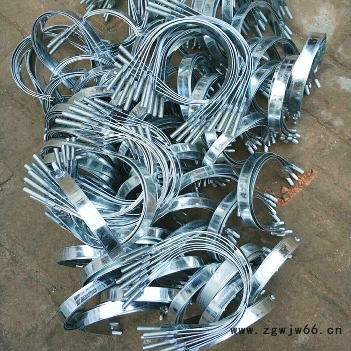 大型管夹 导向滑动支架管夹 固定支架管夹圣彼德现货批发图2