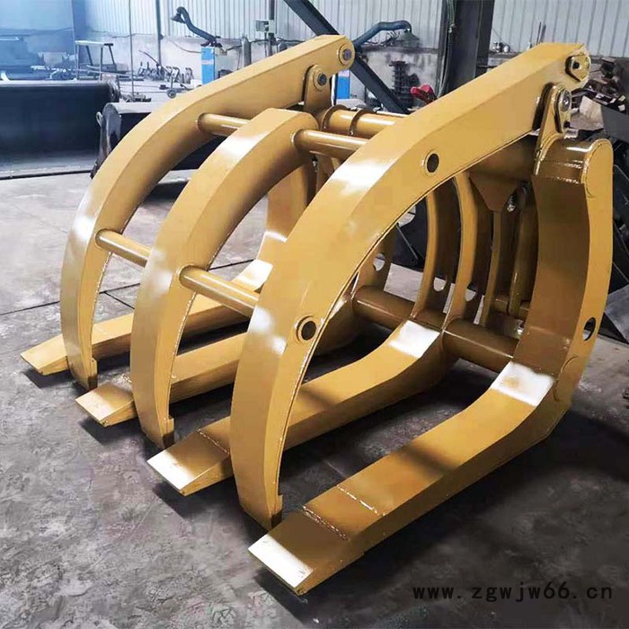 装载机改夹木器 徐工500铲车配夹子 夹木叉夹钢管夹子 定做抓木机厂家报价格图8