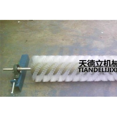 电动滚刷清扫器 输送带清扫器 滚筒头部清扫器 尼龙刷清扫器