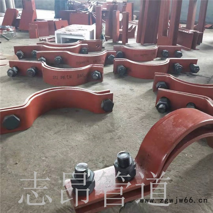 滴定管夹 管夹阀胶管  焊接管夹厂家 志昂管道  管夹型管托图2