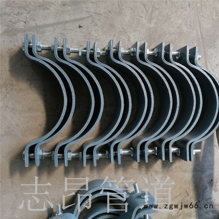 滴定管夹 管夹阀胶管  焊接管夹厂家 志昂管道  管夹型管托图5