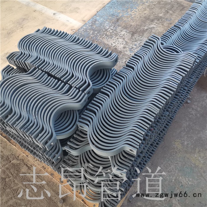 滴定管夹 管夹阀胶管  焊接管夹厂家 志昂管道  管夹型管托图4