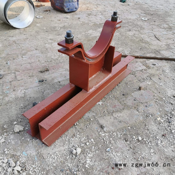 宏茂定制D6型管夹横担 D3双孔短管夹 镀锌管夹 管夹生产厂家图4