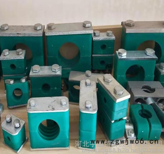 宇通 供应重型塑料管夹 船用液压固定夹 管固定座 重型管卡 重型管夹 多层管夹 塑料管夹厂家 对丝 不锈钢图3
